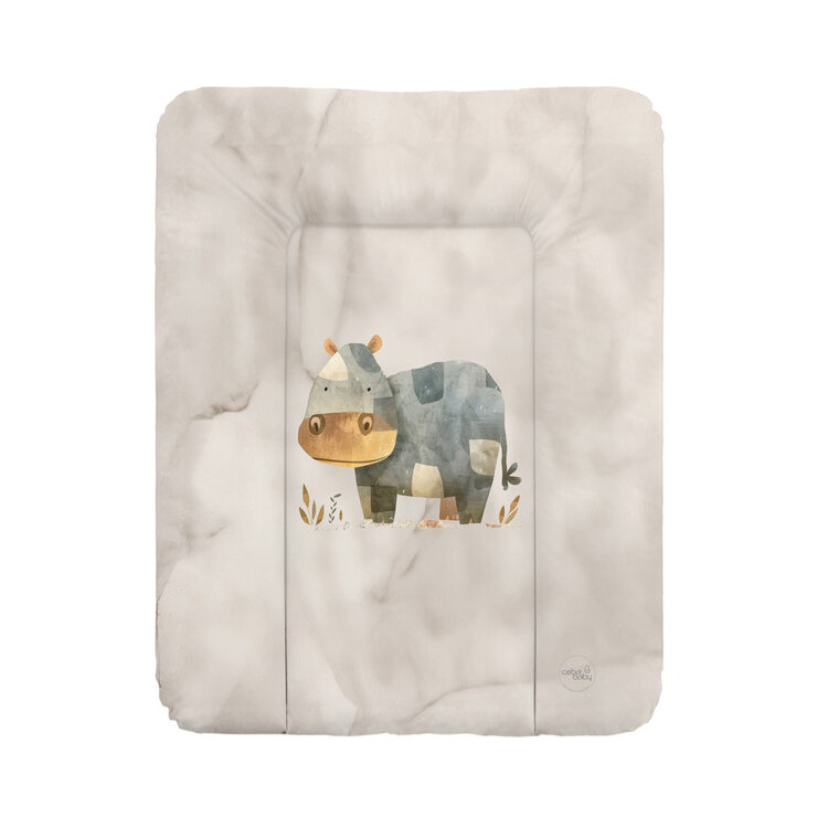 CEBA Pelenkázó puha alátét (50x70) Basic Cosy Hippo