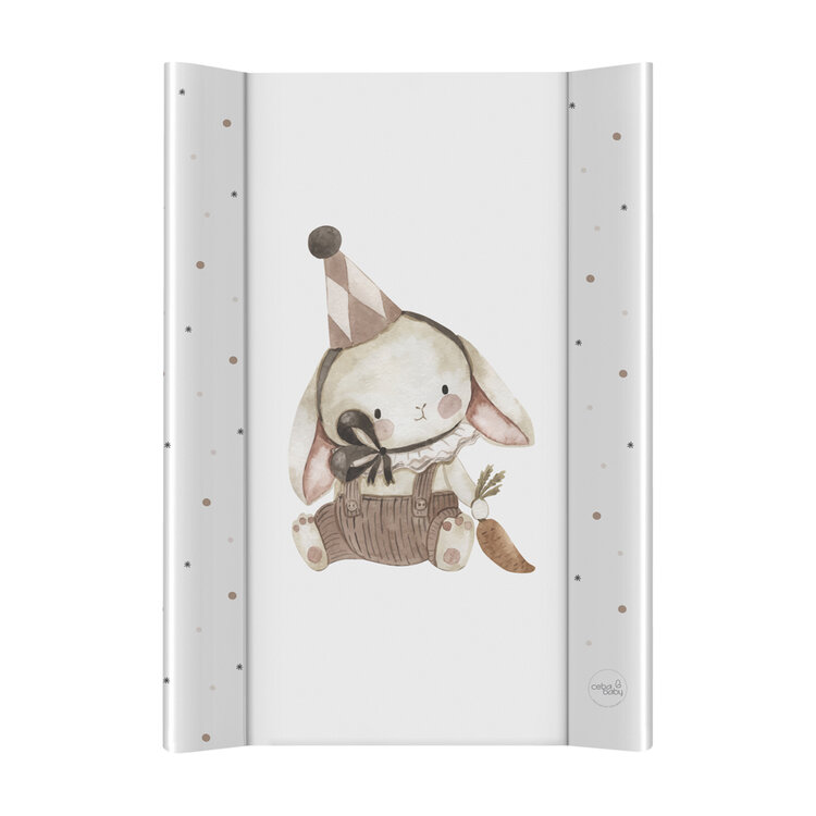 CEBA Pelenkázó alátét 2-élű merev lappal (50x70) Ultra Light Clown Bunny