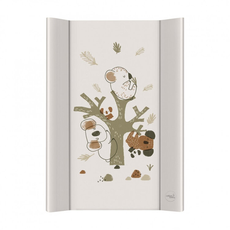 CEBA Pelenkázó alátét 2-szegélyes merev lappal (50x70) Basic Koala