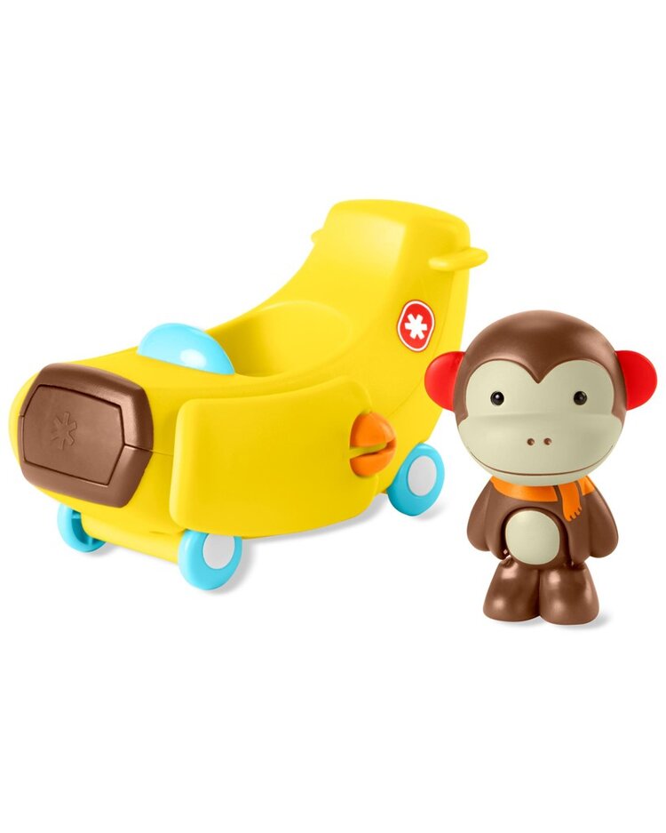 SKIP HOP Zoo Játék repülőgép banán 2év+ akciós termékkép 1