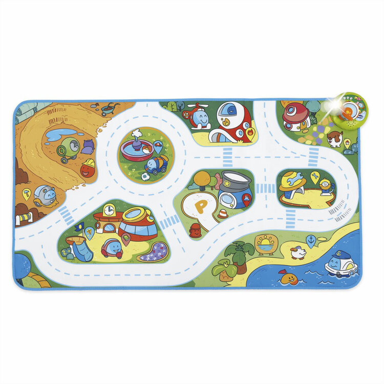 CHICCO Elektronikus város alátét 110 x 60 cm, 12m+ akciós termékkép 1
