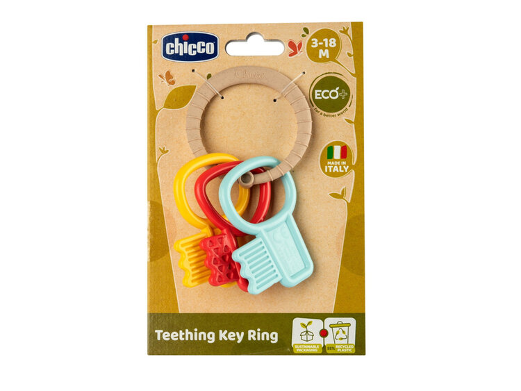 CHICCO Rágóka Kulcsok Eco+ 3h+ akciós termékkép 1