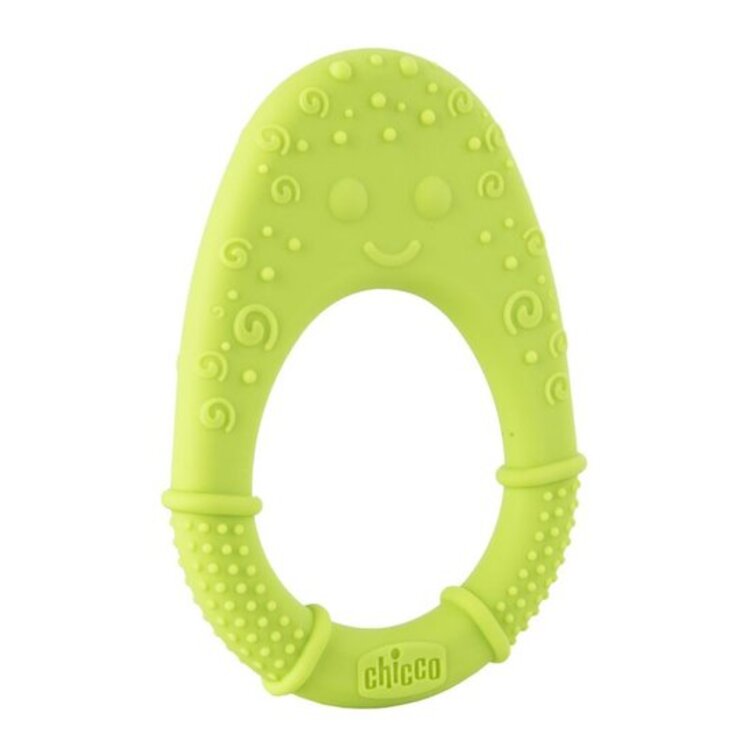 CHICCO Szilikon rágóka Super Soft Avokádó 2h+ akciós termékkép 1
