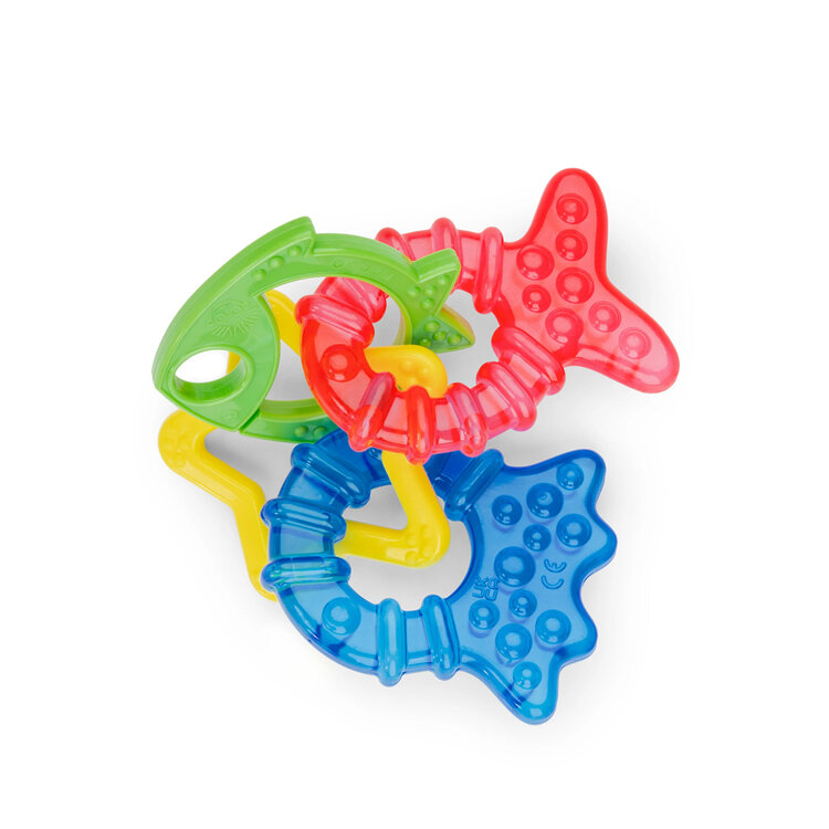 BABY EINSTEIN Rágókák 4db BPA-mentes Cool Critters 3m+ akciós termékkép 1