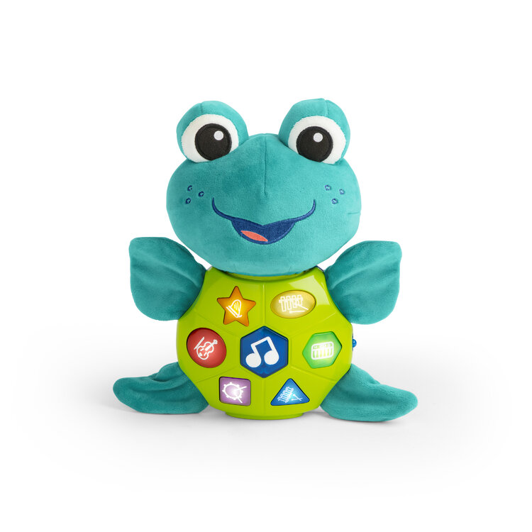 BABY EINSTEIN Zenélő interaktív játék teknős Neptune's Cuddly Composer™ 6hó+ akciós termékkép 1