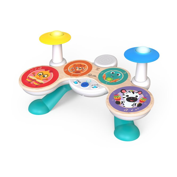 BABY EINSTEIN Játék zenei Dobkészlet Together in Tune Drums™ Connected Magic Touch™ HAPE 12m+ akciós termékkép 1