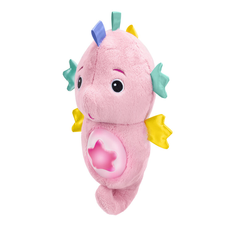 BABY EINSTEIN Nyugtató játék sírásérzékelővel rózsaszín tengeri csikóhal Sea Dreams Seahorse™ 0m+