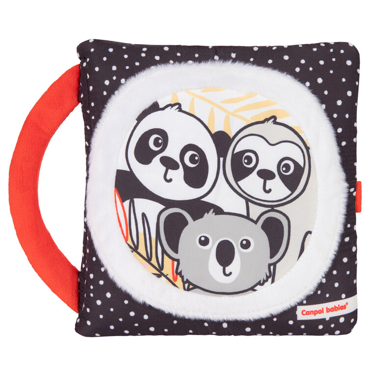 CANPOL BABIES Panda BabiesBoo szenzoros könyv akciós termékkép 1