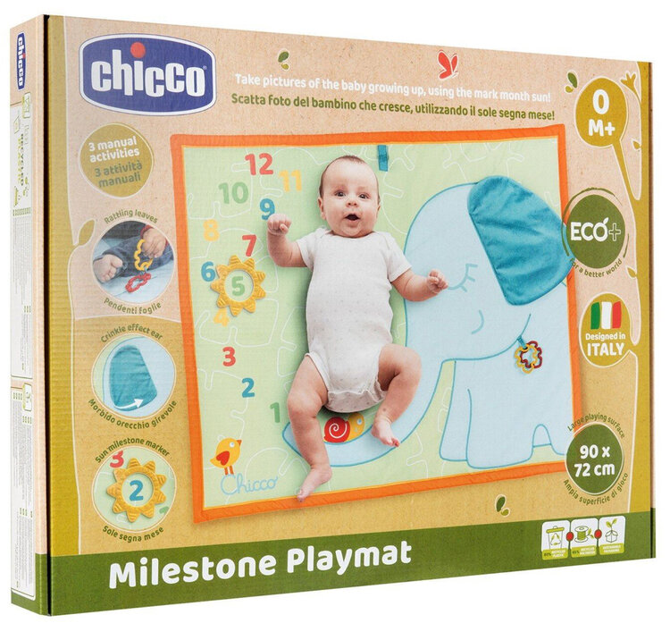 CHICCO Mérföldköves takaró tevékenységekkel 0m+ akciós termékkép 1