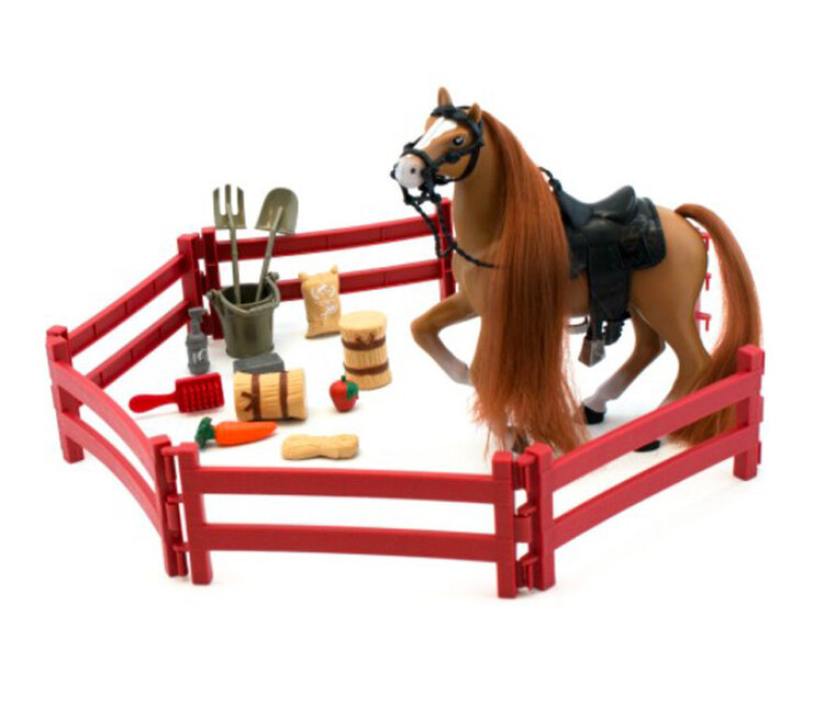 Royal Breeds Kůň s doplňky 17 cm