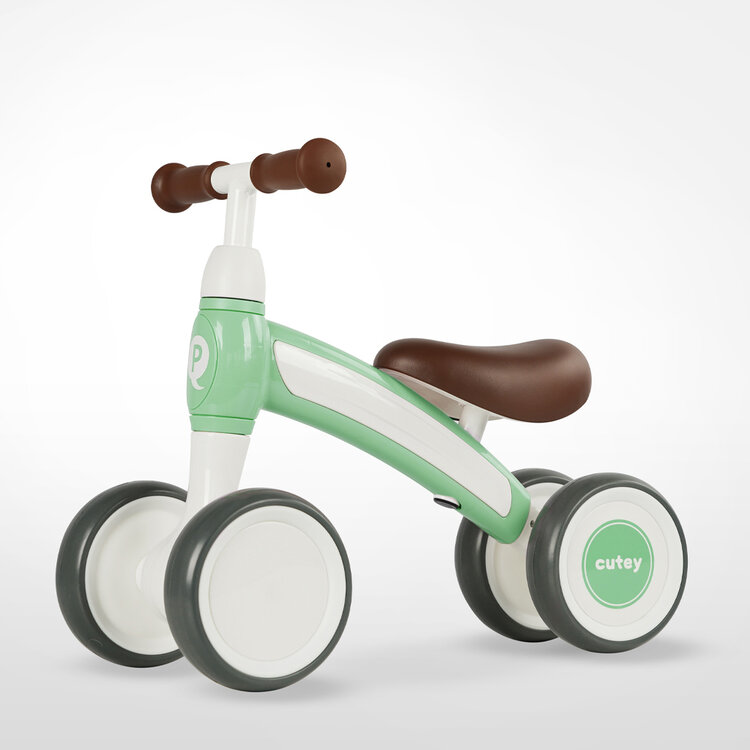QPLAY Cutey Green futóbicikli, 1-3 éves korig akciós termékkép 1