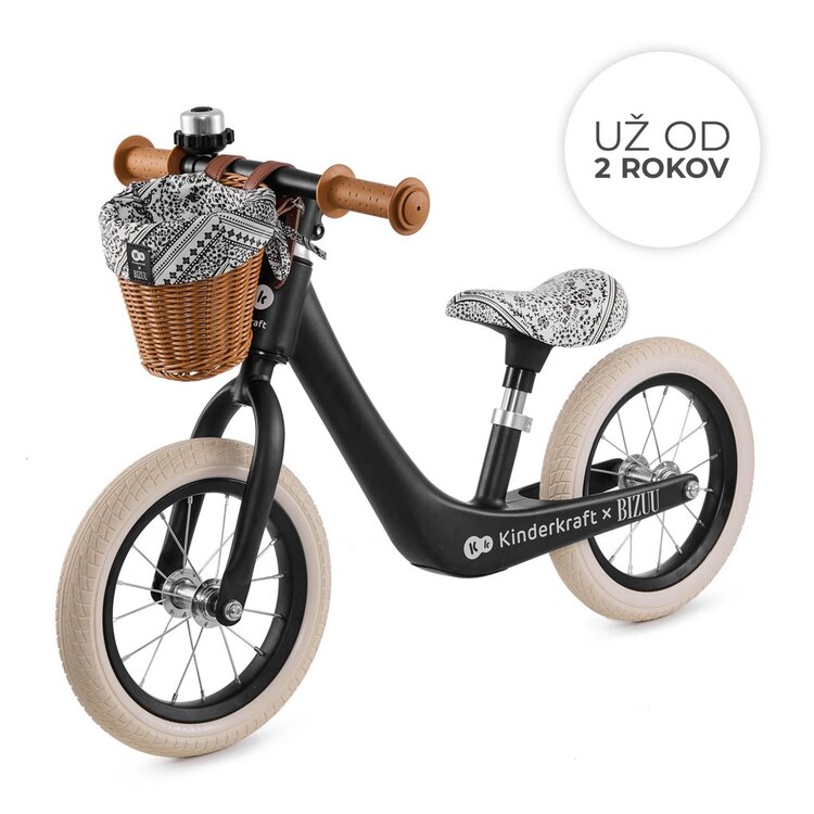 KINDERKRAFT Odrážedlo Rapid 2 Lunar Black Bizuu