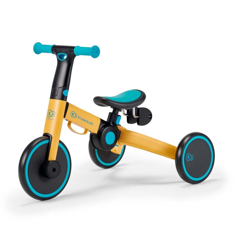 KINDERKRAFT Háromkerekű 4TRIKE primrose yellow akciós termékkép 1
