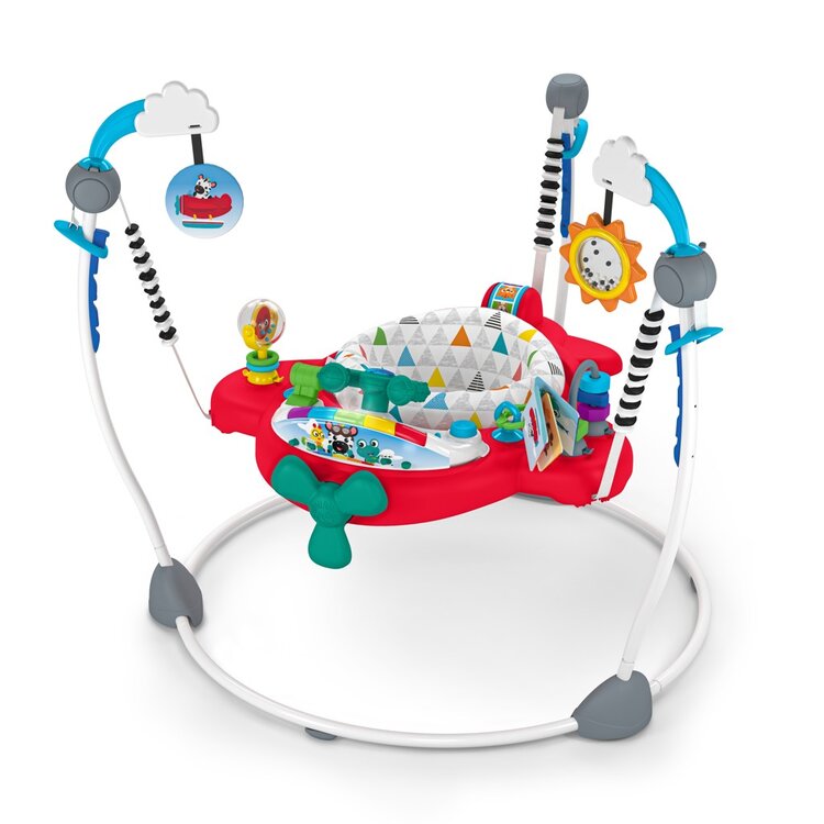 BABY EINSTEIN Ugráló/aktívcentrum 2in1 Ocean Explorers Airplane Adventure™ 6hó+  12 kg-ig akciós termékkép 1