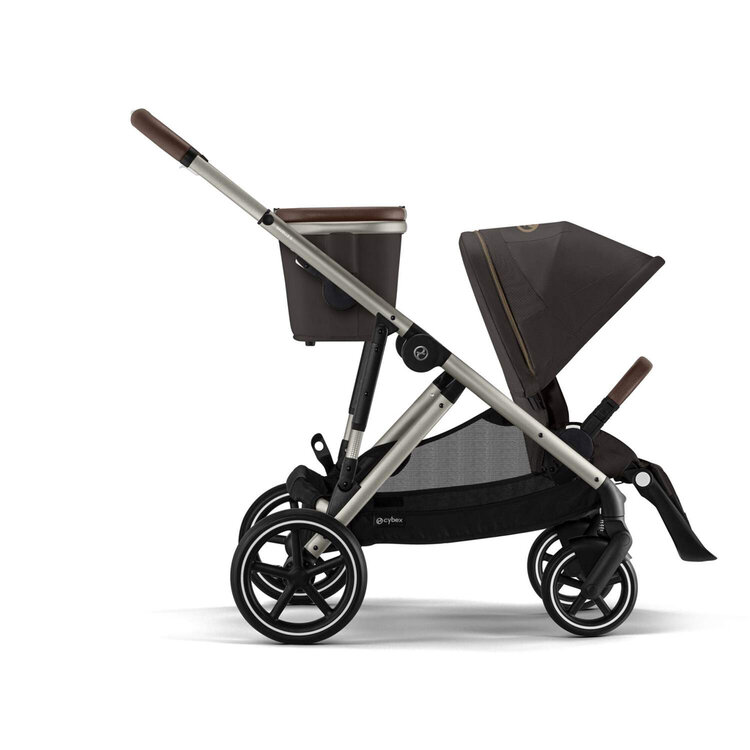 CYBEX Kočárek sourozenecký Gazelle S Chocolate Brown Gold