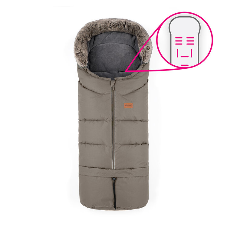 PETITE&MARS Fusak 4v1 Arctic Horizontal Mocha Mousse