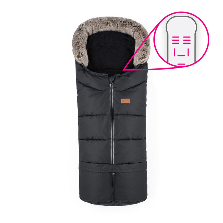 PETITE&MARS Fusak 4v1 Arctic Horizontal Forever Black