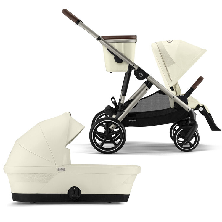 CYBEX Kombinált babakocsi Gazelle S Seashell Beige Gold akciós termékkép 1
