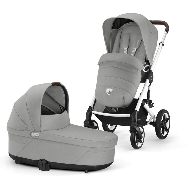 CYBEX Kombinált babakocsi Talos S Lux Stone Grey Gold akciós termékkép 1