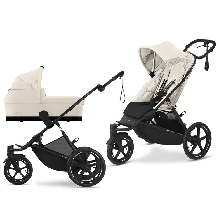 CYBEX Kombinált babakocsi Avi Spin Seashell Bézs Arany akciós termékkép 1