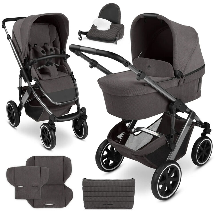 ABC DESIGN Kočárek kombinovaný Salsa 5 Air almond 2025 + adaptér pro autosedačku zdarma
