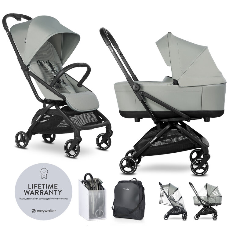 EASYWALKER Kombinált babakocsi Rockey S Fresh Green akciós termékkép 1