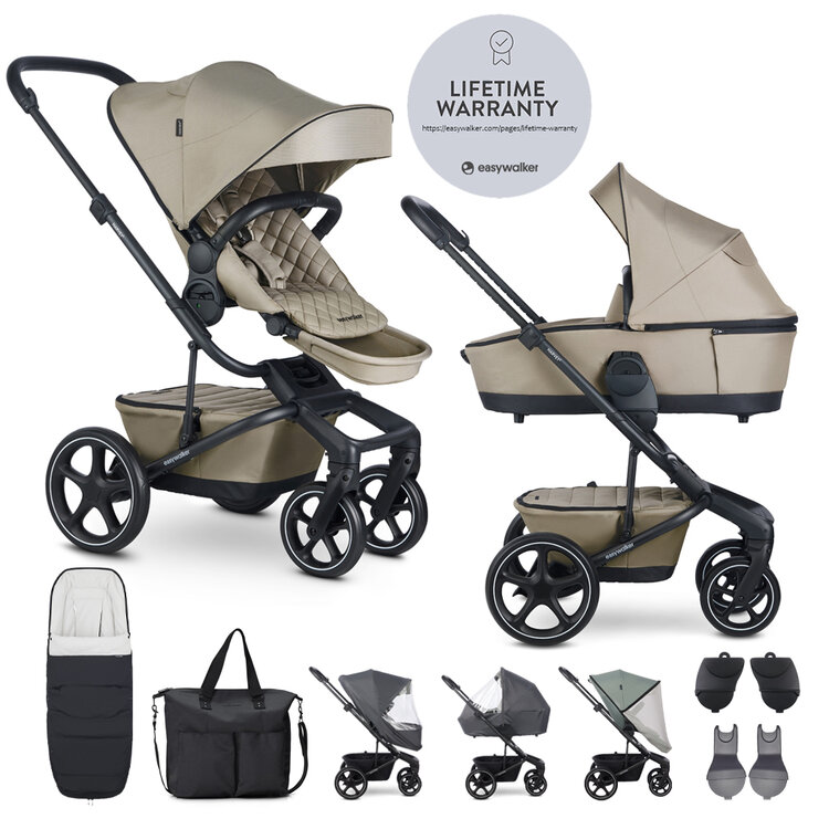 EASYWALKER Kočárek kombinovaný Harvey⁵ Premium Pearl Taupe XXL RWS
