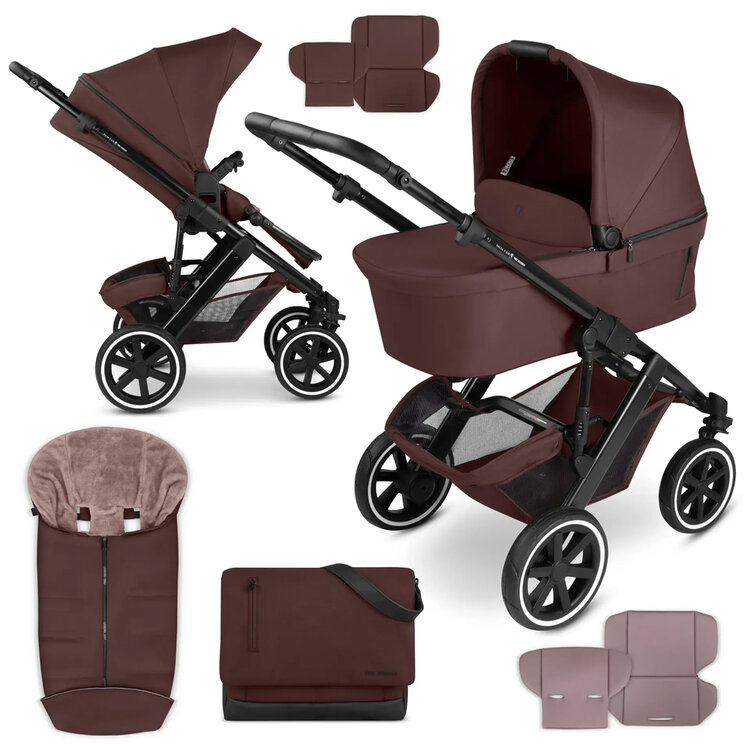 ABC DESIGN Kočárek kombinovaný Salsa 5 Air - Set umbra