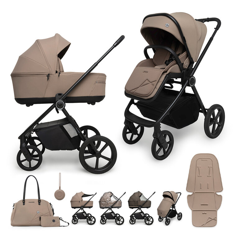 MUUVO Kočárek kombinovaný Muuvo One 2v1 Praline