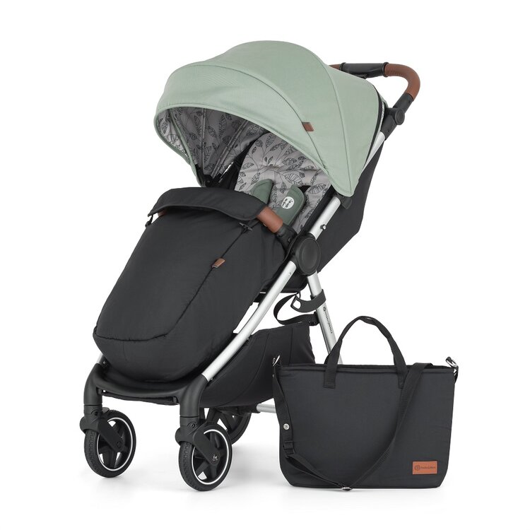 PETITE&MARS Kočárek sportovní Royal3 Silver Iron Green