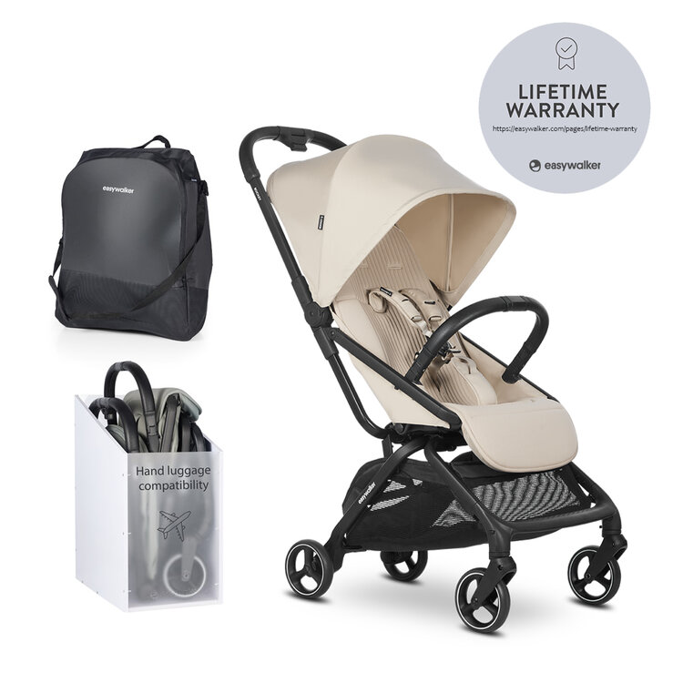 EASYWALKER Sport babakocsi Rockey S Bright Taupe akciós termékkép 1
