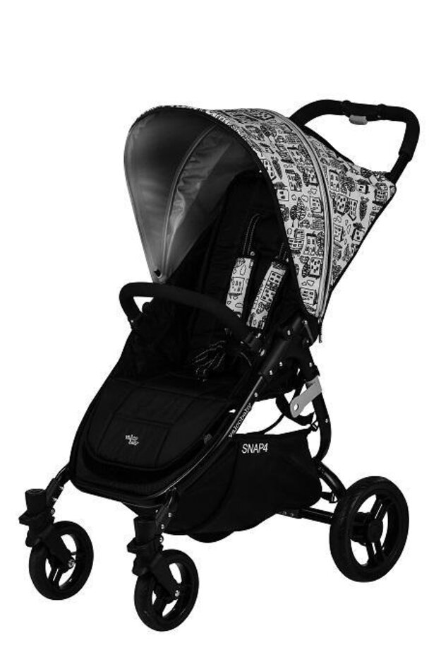 Obrázok VALCO BABY Kočík športový Snap 4 Sport Black CZ Edition Flowers