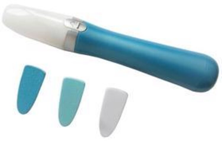 SCHOLL Velvet Smooth Elektrický pilník na nehty - modrý