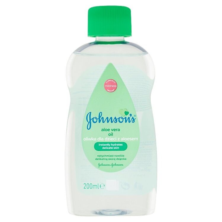EXP: 15.03.2025 JOHNSON'S Olej s aloe vera 200 ml