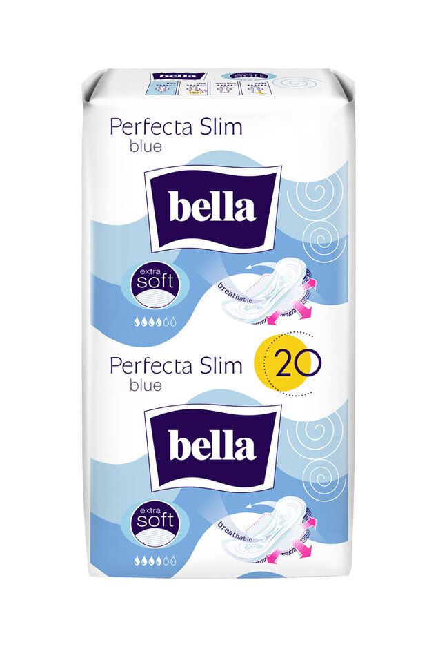 BELLA Perfecta blue 20 ks (10+10)