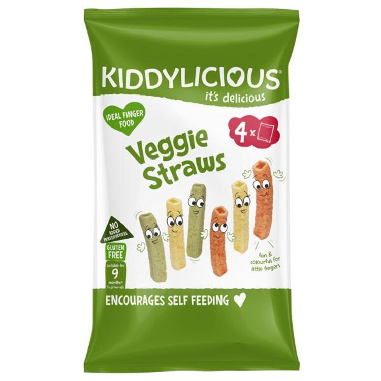 Kiddylicious Bramborové tyčinky zeleninové 4 12 g