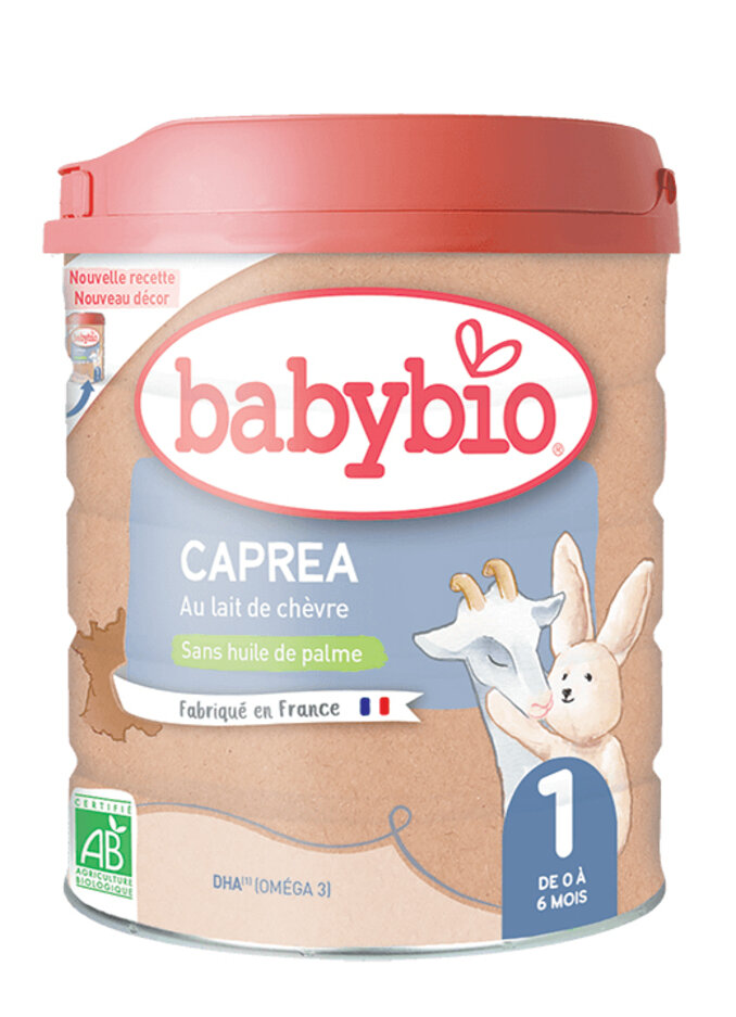 BABYBIO CAPREA 1 plnotučné kozí kojenecké bio mléko 800 g