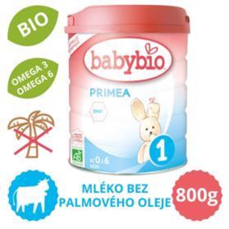 BABYBIO PRIMEA 1 kojenecké bio mléko (800 g)