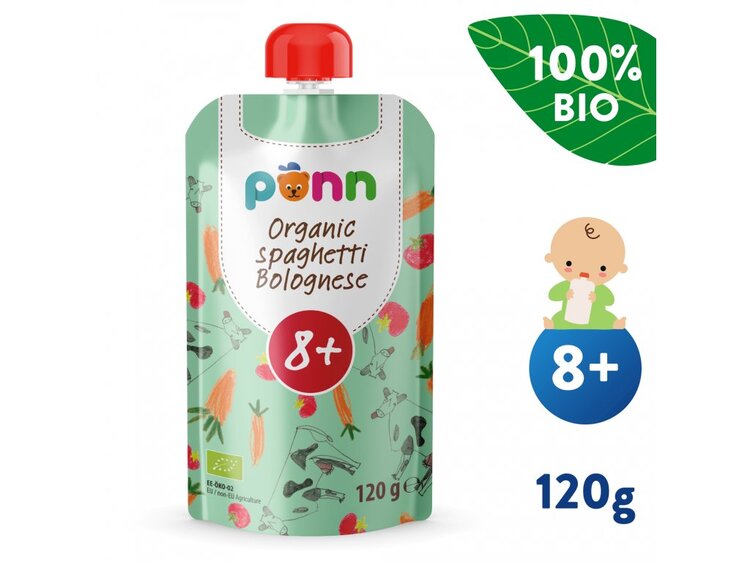 EXP: 15.01.2025 SALVEST Põnn BIO Boloňské špagety (120 g)