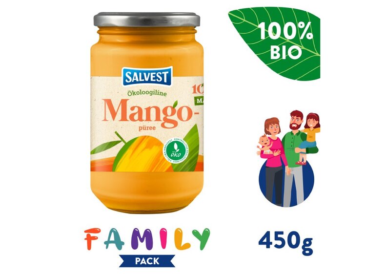 Salvest Family BIO 100% Mango 450g
