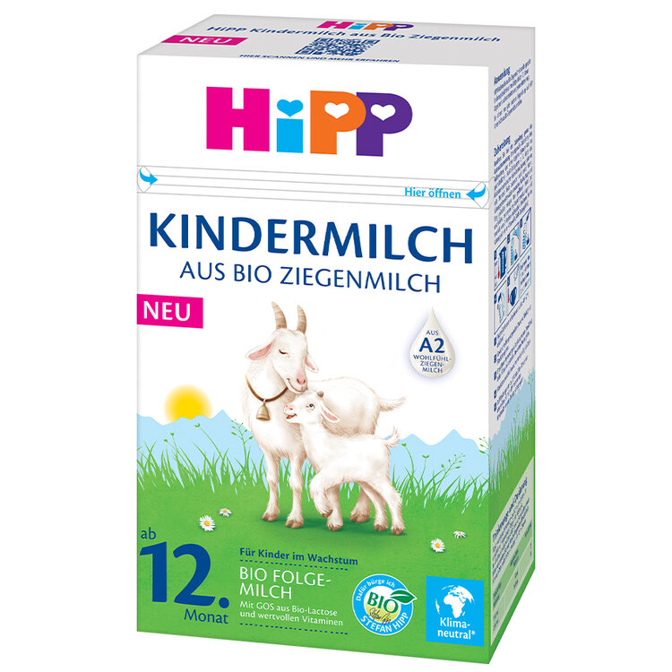 HiPP 3 BIO Kozí mléko Junior od ukončeného 11. měsíce 400 g