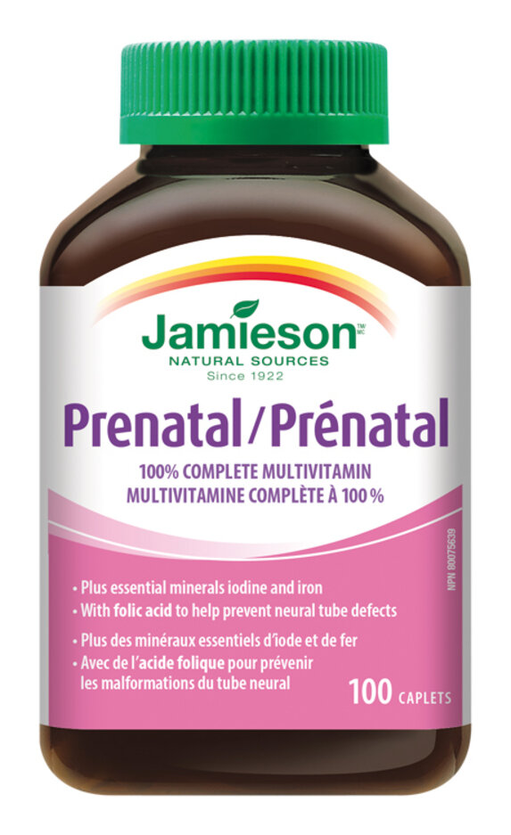 JAMIESON Prenatal Complete multivitamin 100 tbl
