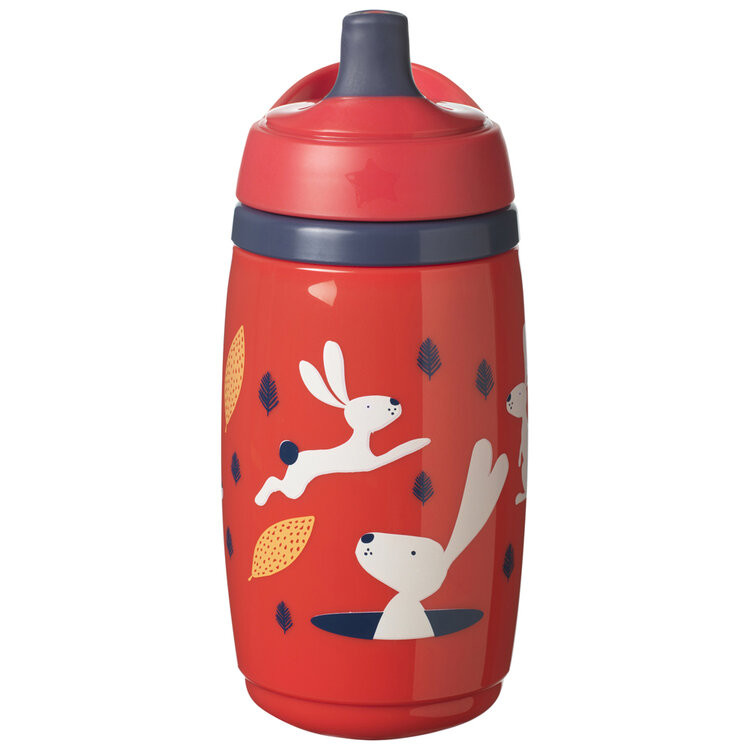 Obrázok Tommee Tippee Superstar športový 12m+ Red, 266 ml (5010415478214)