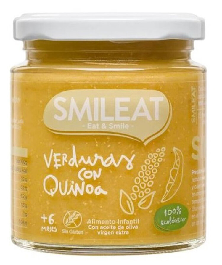 SMILEAT Organic příkrm Zelenina s Quinoou 230 g, 6m+