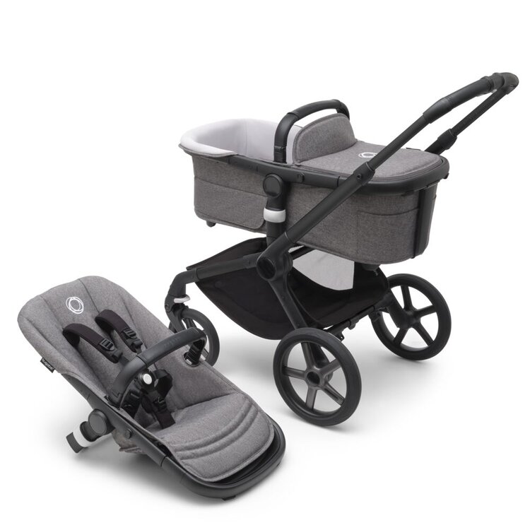 Obrázok BUGABOO Set základný Fox 5 Black/Grey melange