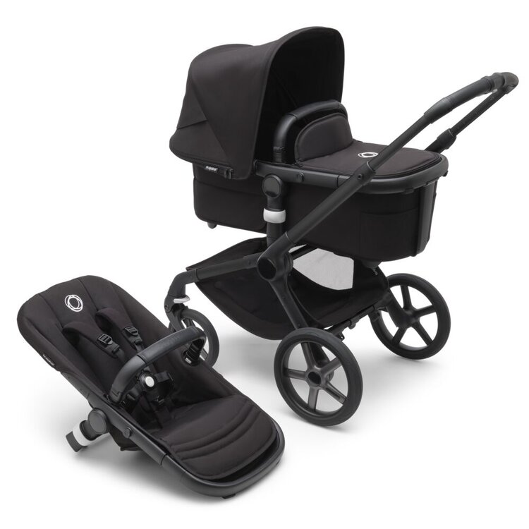 Obrázok BUGABOO Kočík kompletný Fox 5 Black/Midnight black-Midnight black