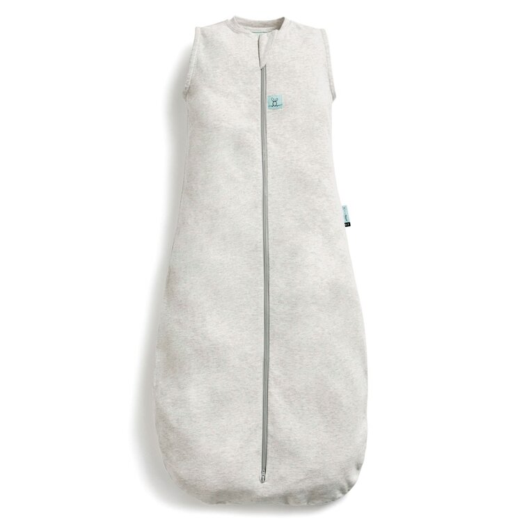 E-shop ERGOPOUCH Vak na spaní organická bavlna Jersey Grey Marle 8-24 m, 8-14 kg, 0,2 tog