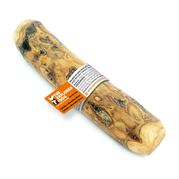 EXPLORER DOG Žvýkací tyčinka z olivového dřeva L