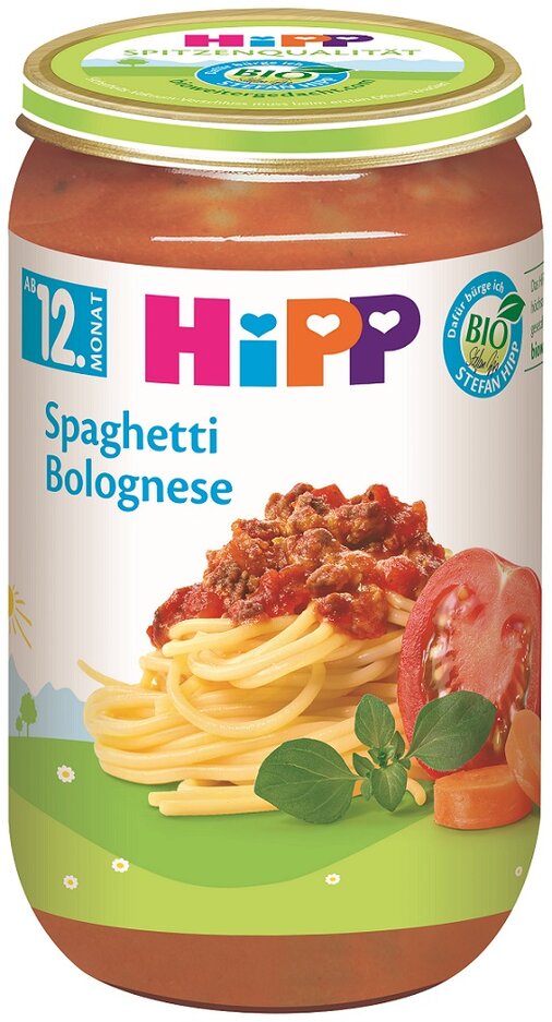 E-shop HiPP BIO Špagety boloňské od 12. měsíce, 250 g
