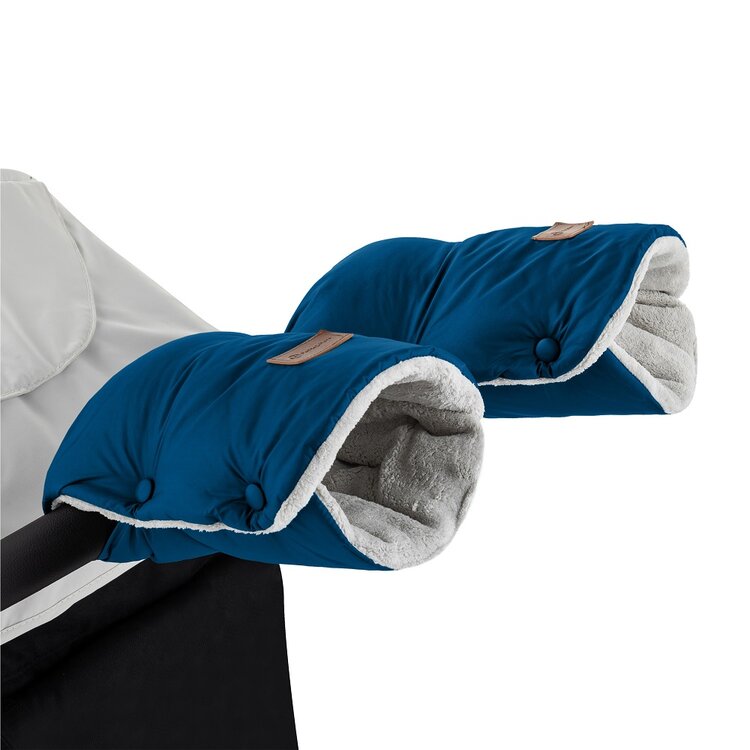 E-shop PETITE&MARS Rukávník / rukavice Jasie na kočárek Ocean Blue